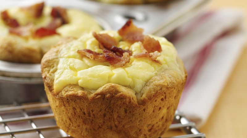 Bacon Quiche Biscuit Cups