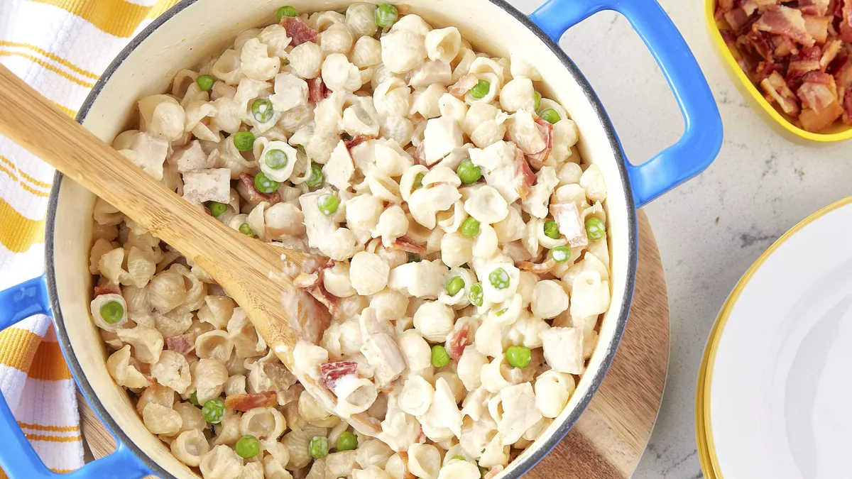 Chicken-Bacon Ranch Mac & Cheese