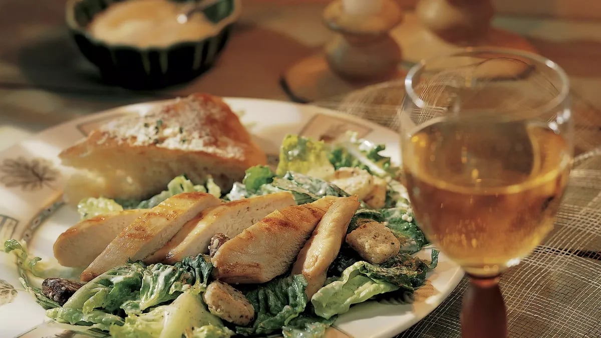 Grilled Chicken Caesar Salad