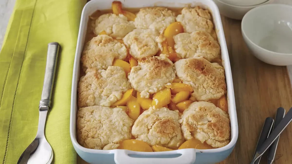 Peach-Nectarine Cobbler