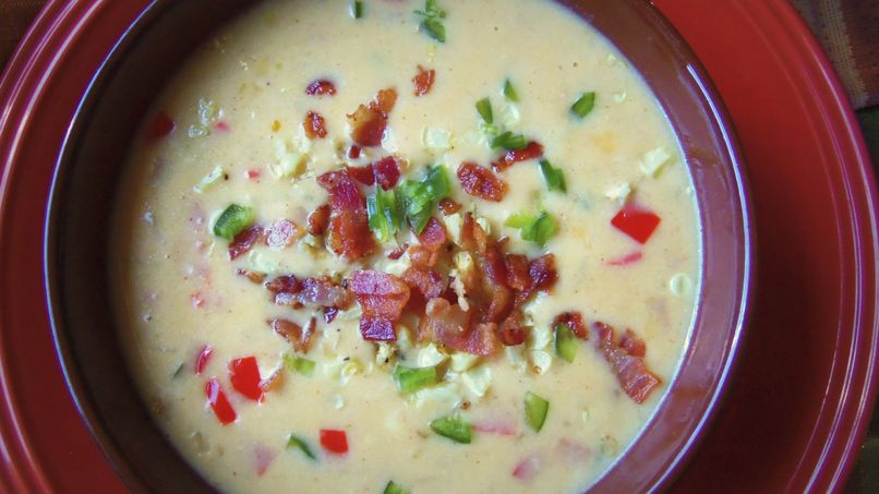 Beer and Bacon Cheddar Soup
