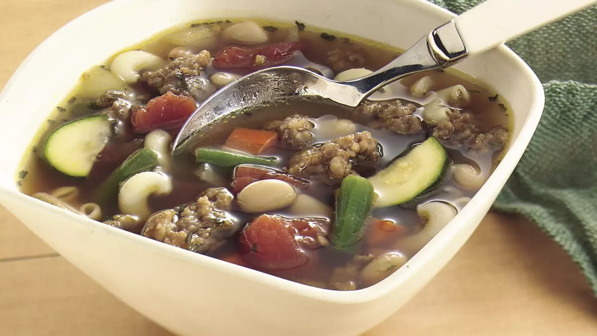 Minestrone with Italian Sausage