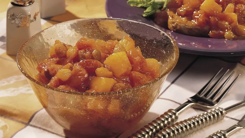 Slow-Cooker Golden Fruit Chutney