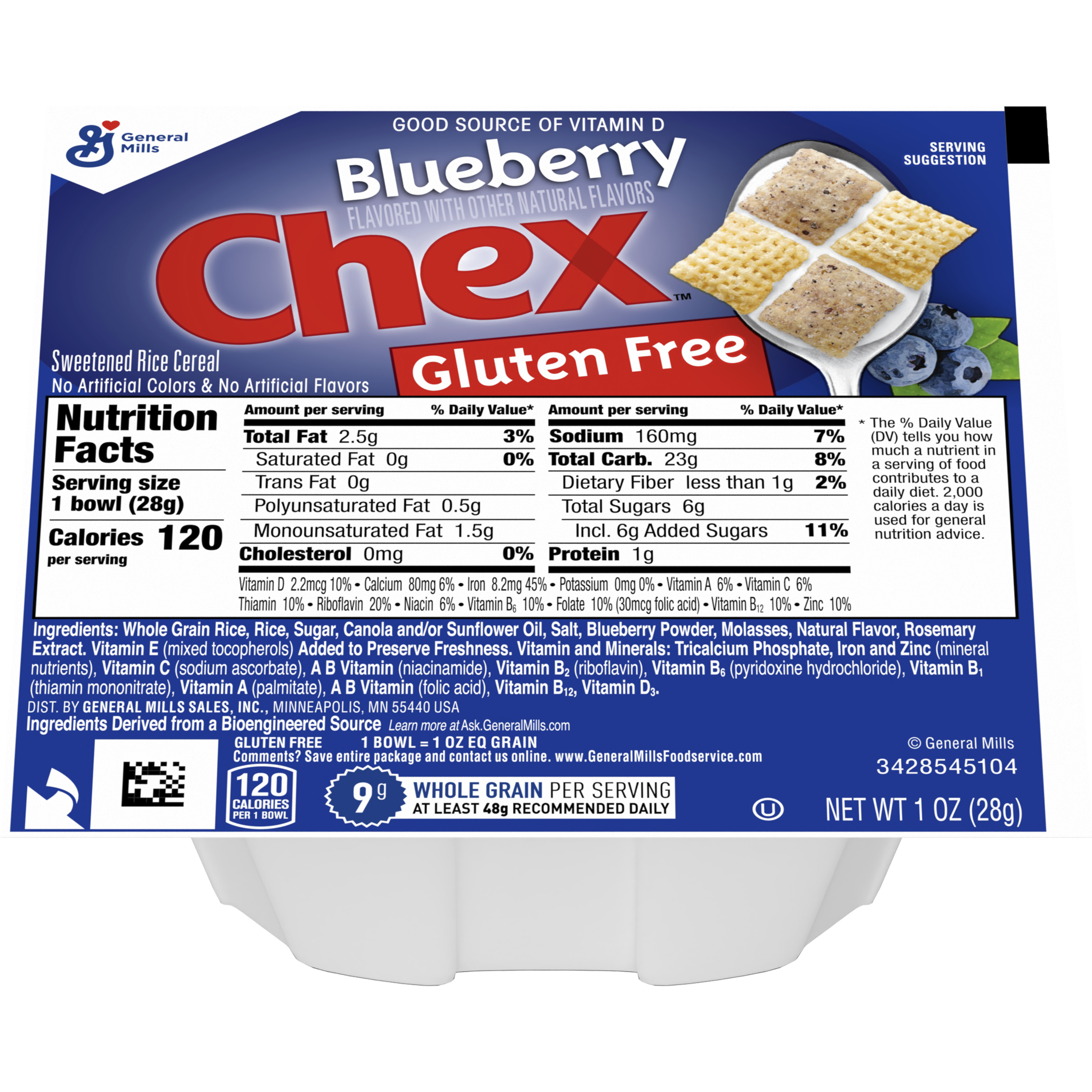 blueberry chex mix
