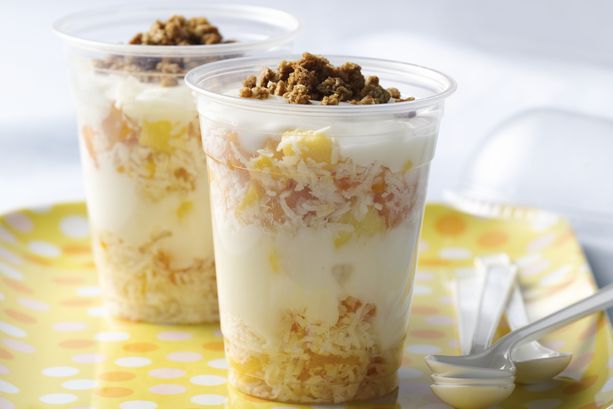 Tropical Fruit Parfaits