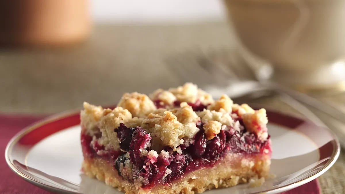 Cranberry Crumb Bars