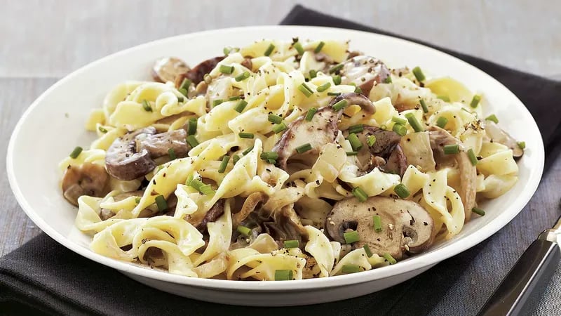 Mushroom Stroganoff