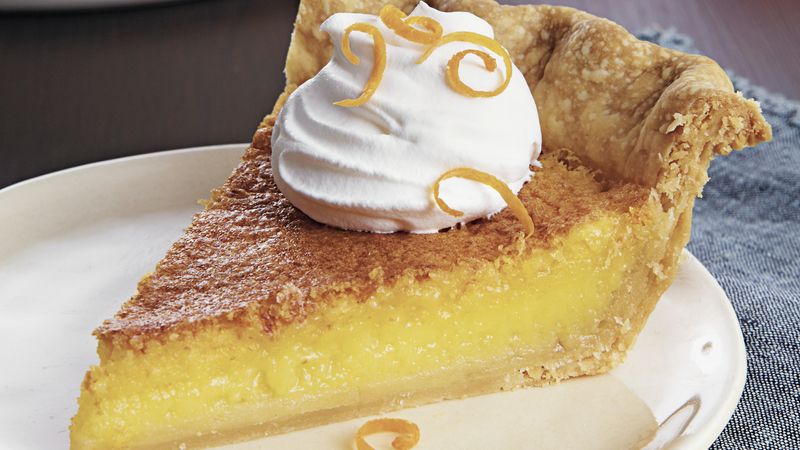 Tangerine Chess Pie