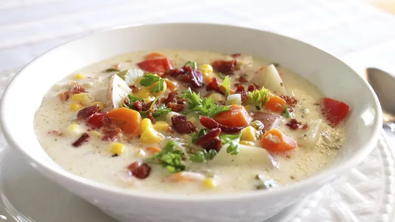 Slow-Cooker Chicken-Corn Chowder