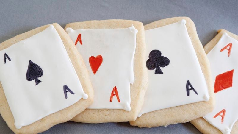 Playing Card Cookies