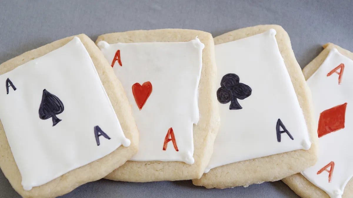 Playing Card Cookies