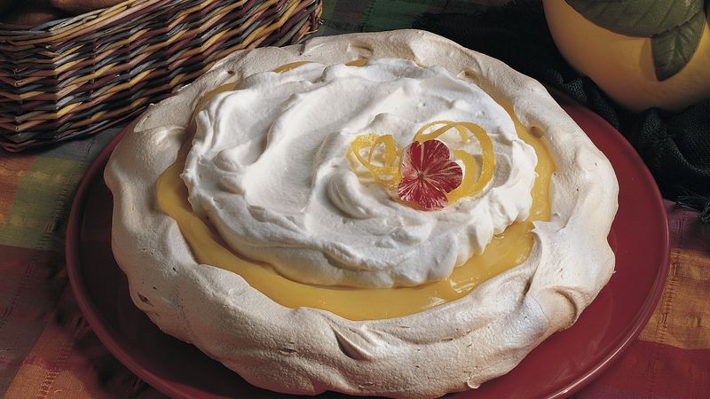 Lemon Schaum Torte 