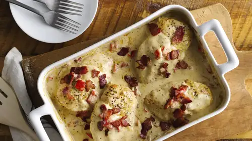 5-Ingredient Smothered Chicken Bake-image