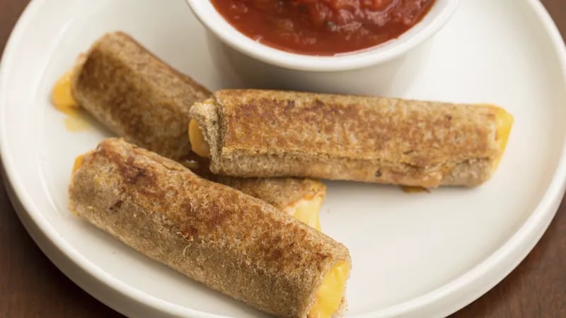 Freezer-Friendly Salsa-Grilled Cheese Sticks