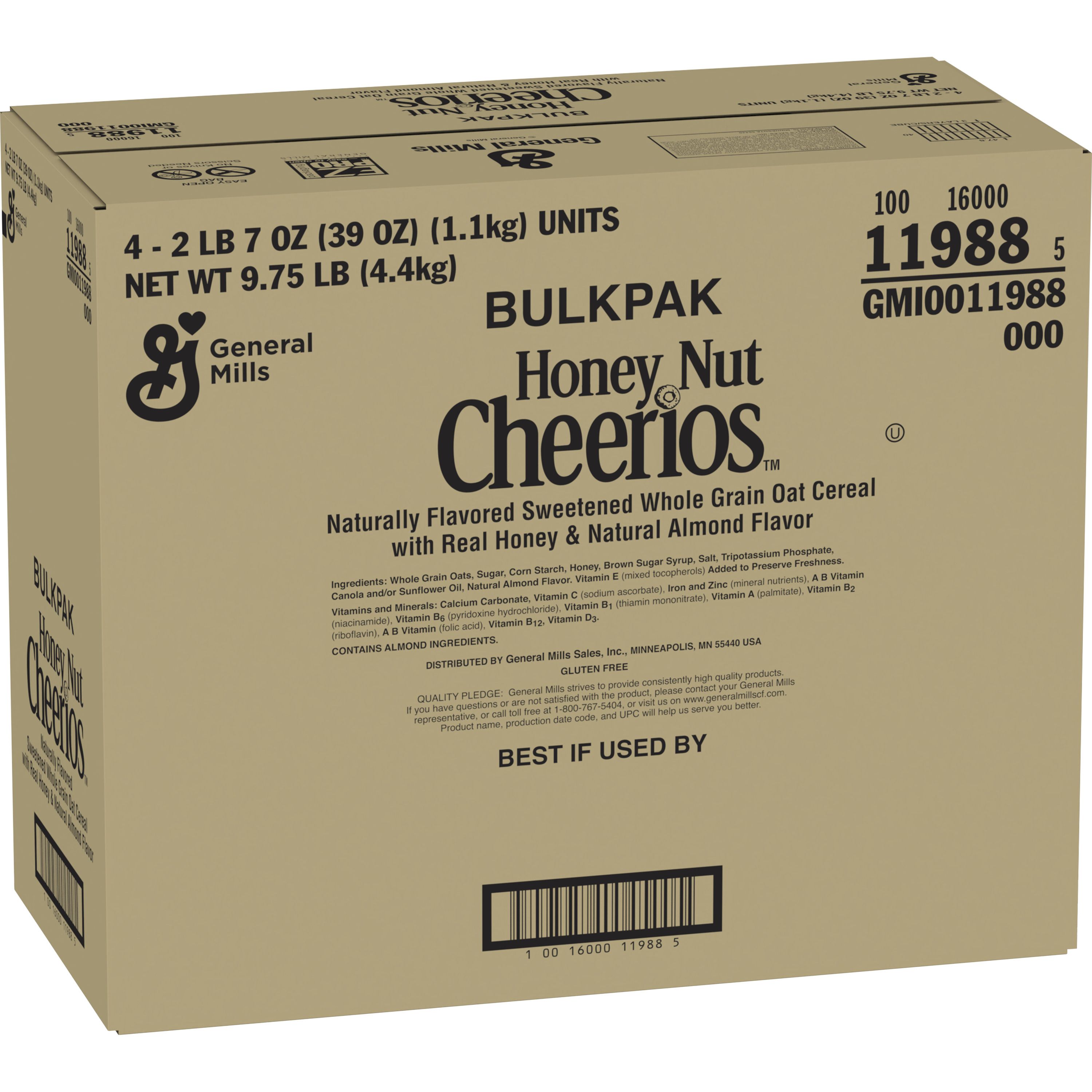 Honey Nut Cheerios™ Cereal Bulkpak 39 oz