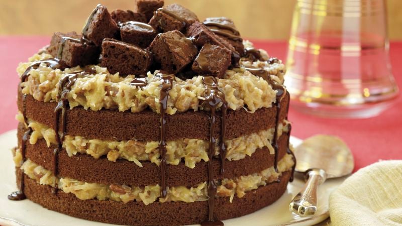 Chocolate Birthday Layer Cake Recipe