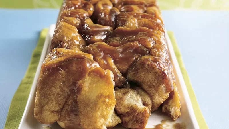 Pull-Apart Caramel Loaf