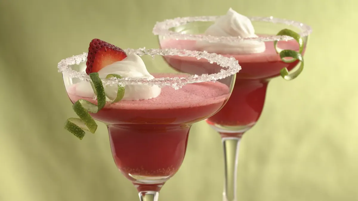 Strawberry Margarita Cups