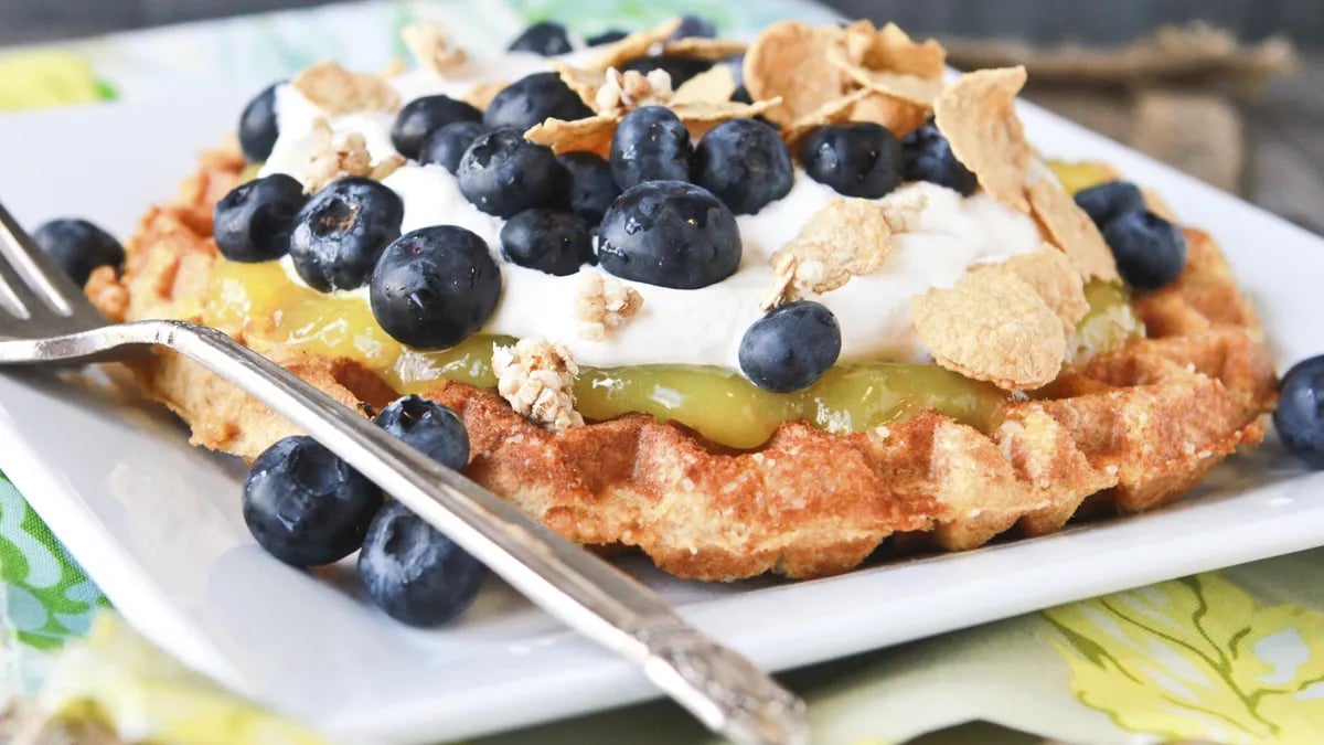 Belgian Sugared Dessert Waffles