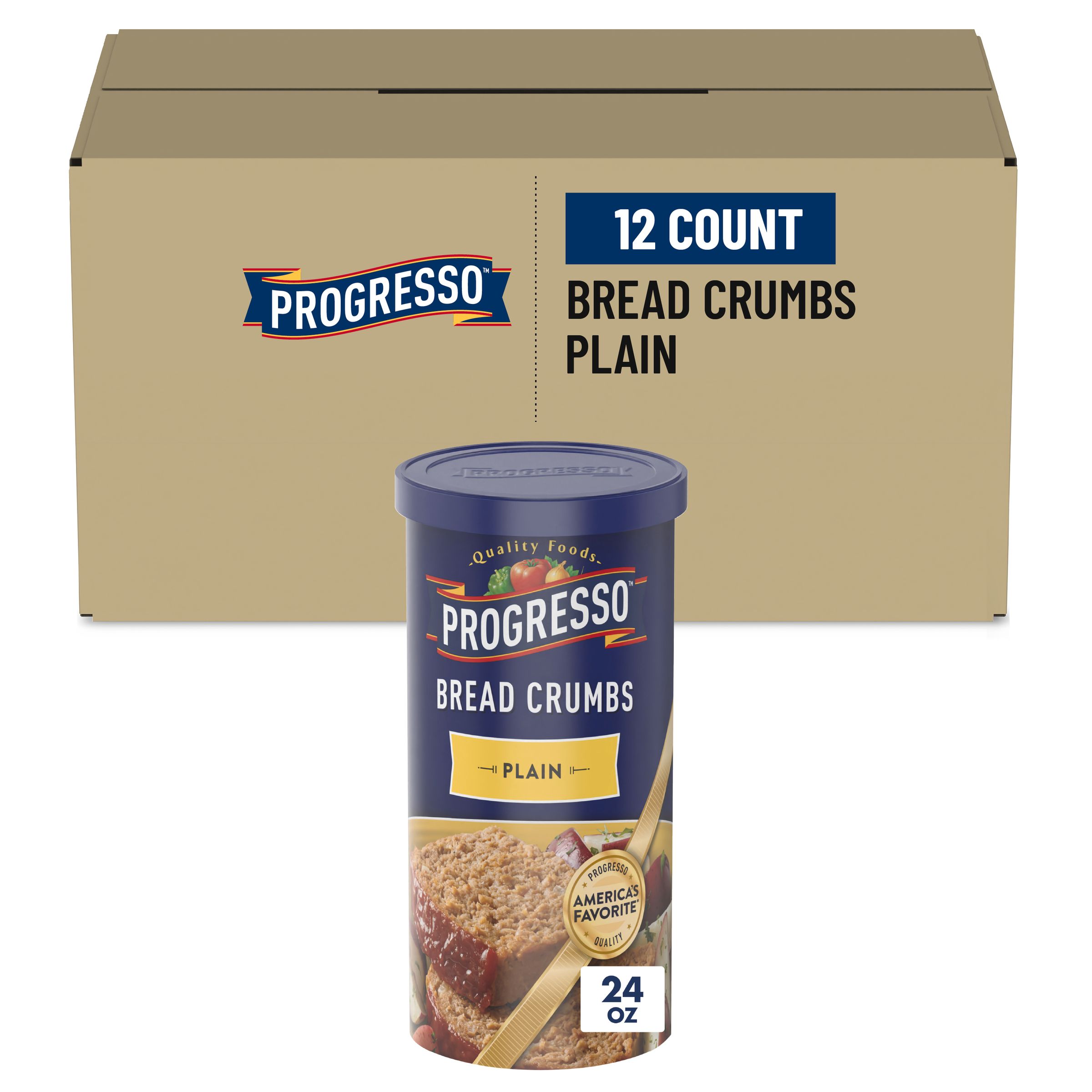  Case Optimized Hero Progresso(TM) Bread Crumbs Plain (12 ct) 24 oz