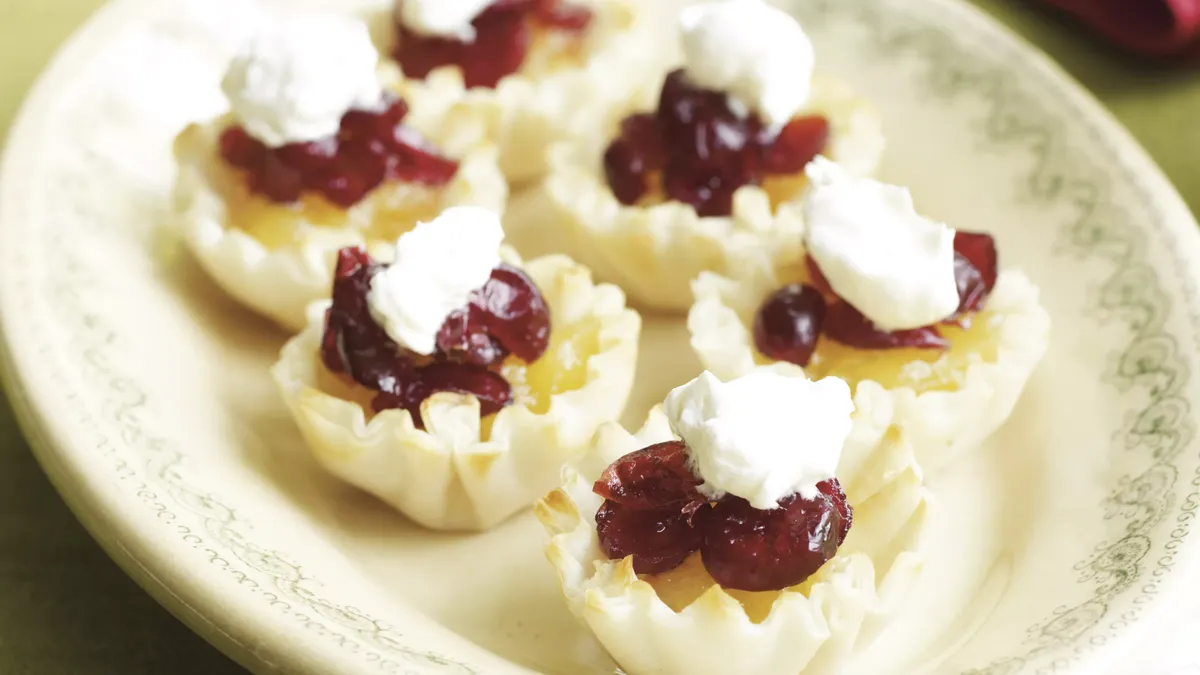 Cherry-Cranberry Tartlets