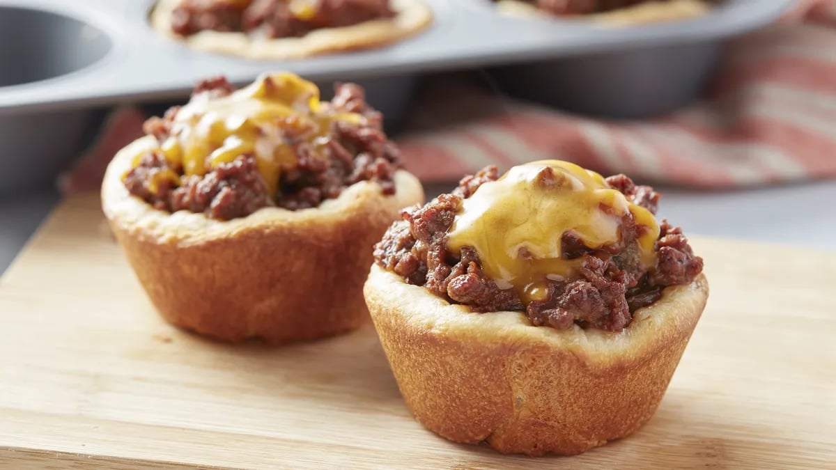 Sloppy Joe Sweet Hawaiian Crescent Cups