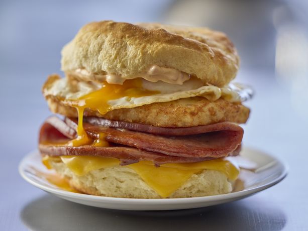 Fried Mortadella Sandwich