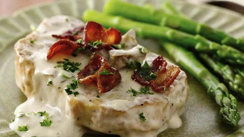 Creamy Mushroom Pork Chops