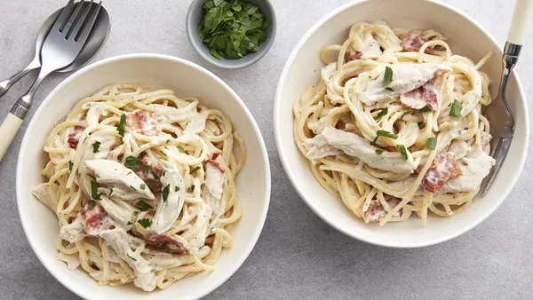 Slow-Cooker Bacon-Ranch Chicken and Pasta