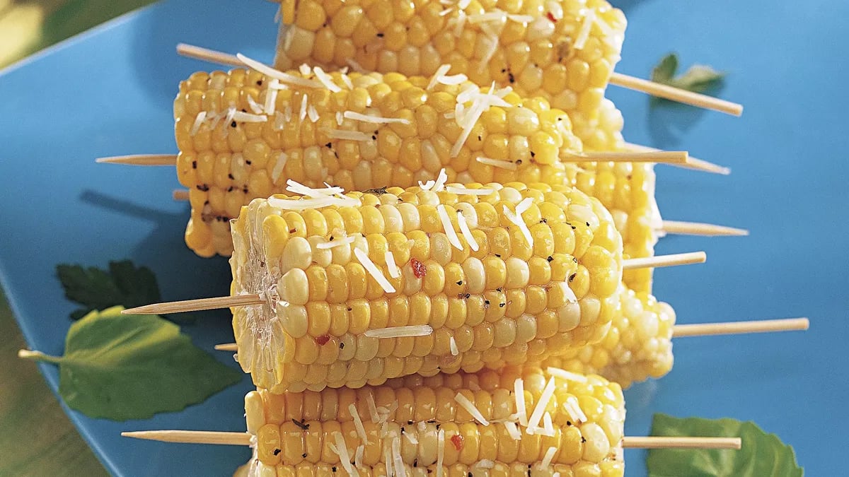 Savory Corn on a Stick