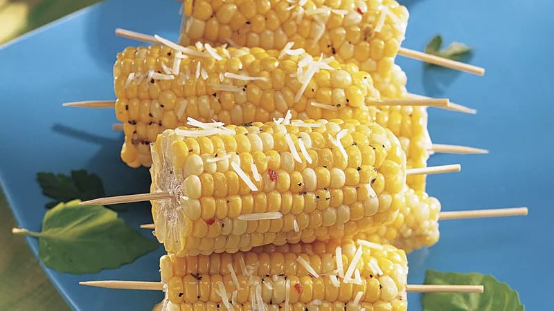 Savory Corn on a Stick