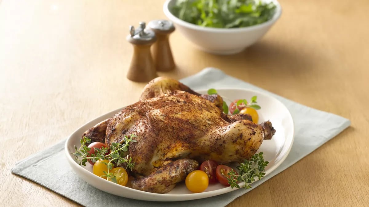 Rotisserie Spiced Chicken