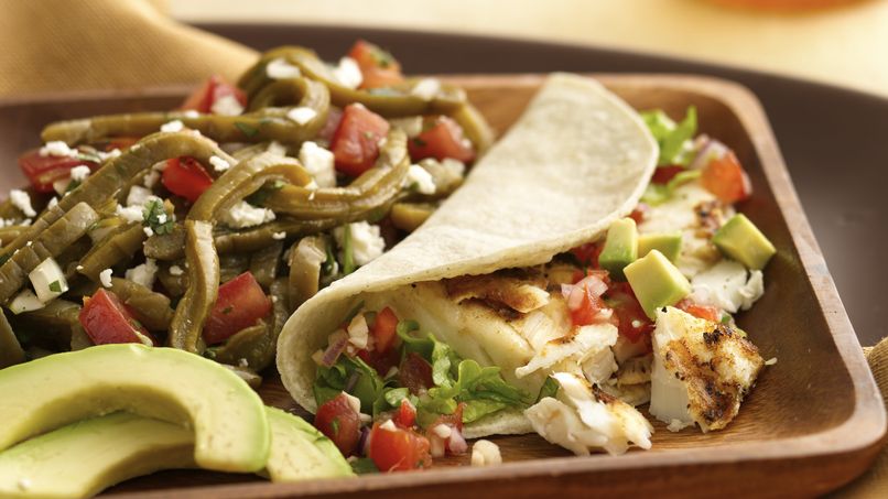 Tacos Asados de Pescado