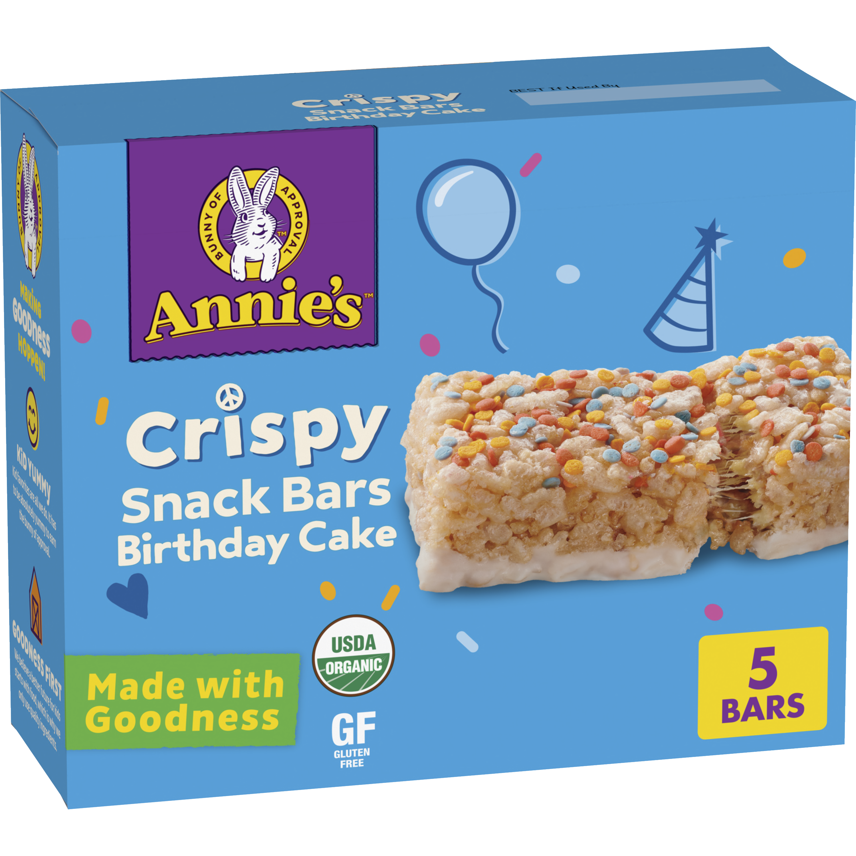 Annie's Birthday Cake Crispy Annie's Homegrown1