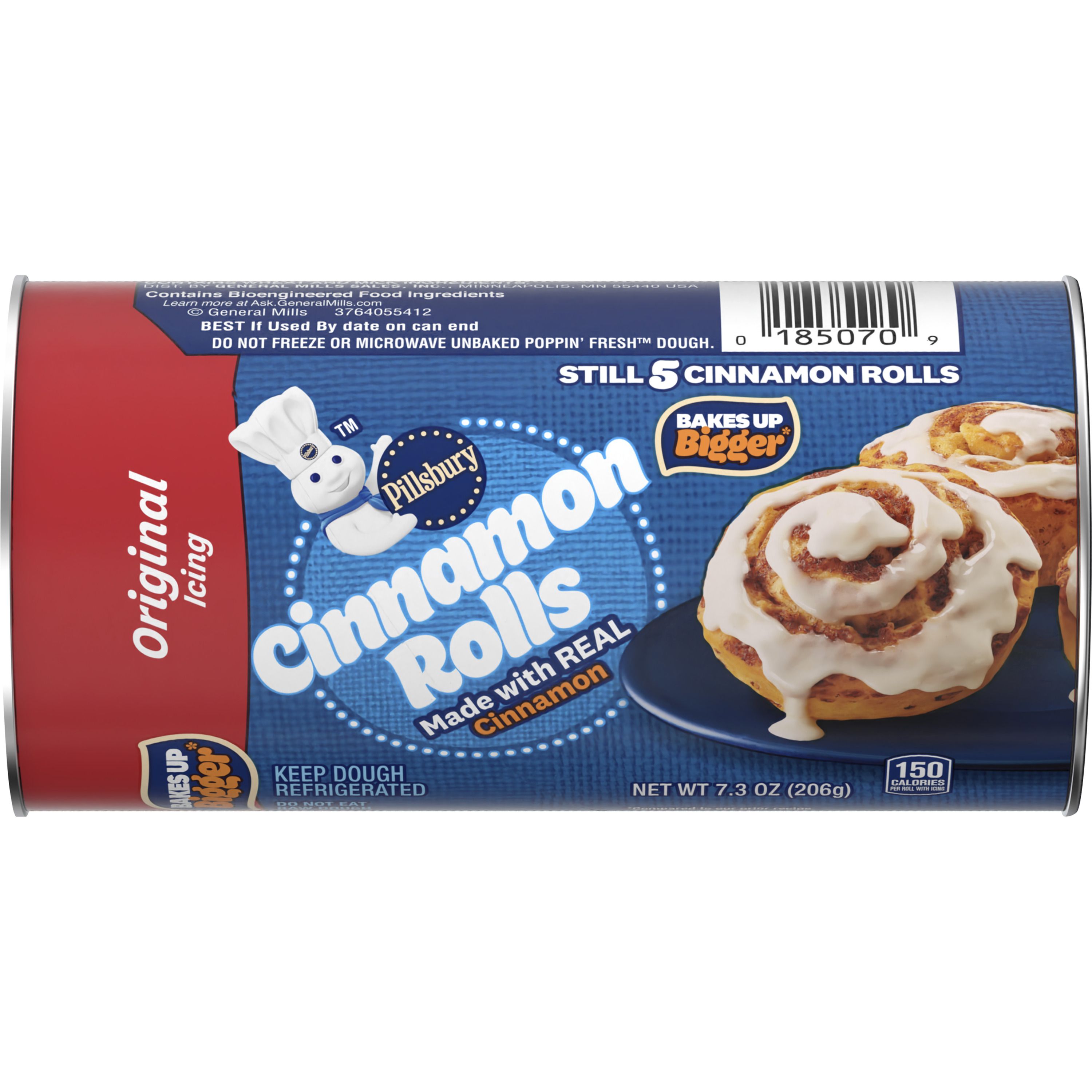 Pillsbury™ Cinnamon Rolls with Original Icing (5 count) - Front