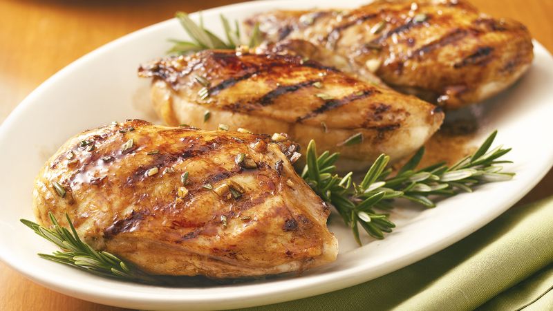 Balsamic-Glazed Grilled Chicken Breasts