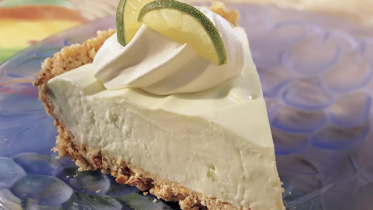 Fluffy Key Lime Pie (lighter recipe)