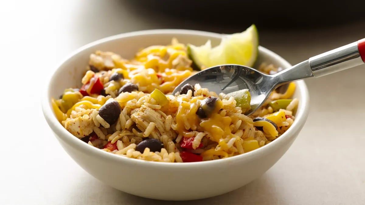 One-Pan Black Beans, Chicken and Rice