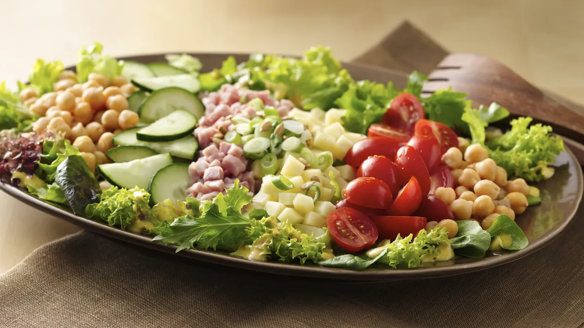 Honey-Dijon Chef’s Salad