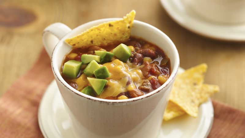 Slow-Cooker Southwest Beef and Bean Soup