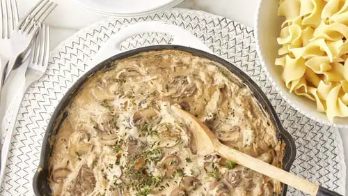 Traditional Beef Stroganoff Recipe