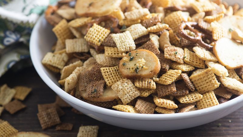 Browned Butter and Crispy Sage Chex Mix™
