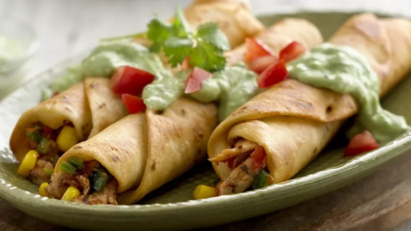 Chicken Flautas