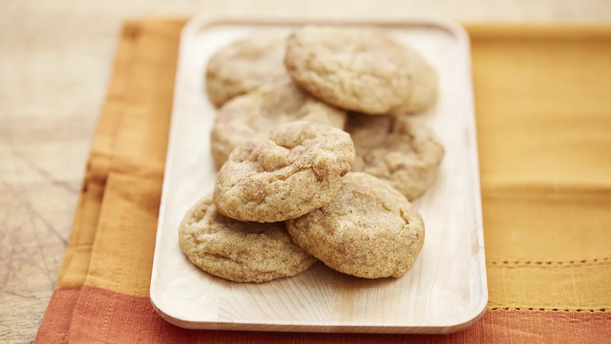 Pumpkin Snickerdoodle Cookies