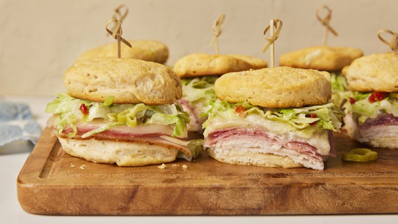 Baked Italian Grinder Sliders