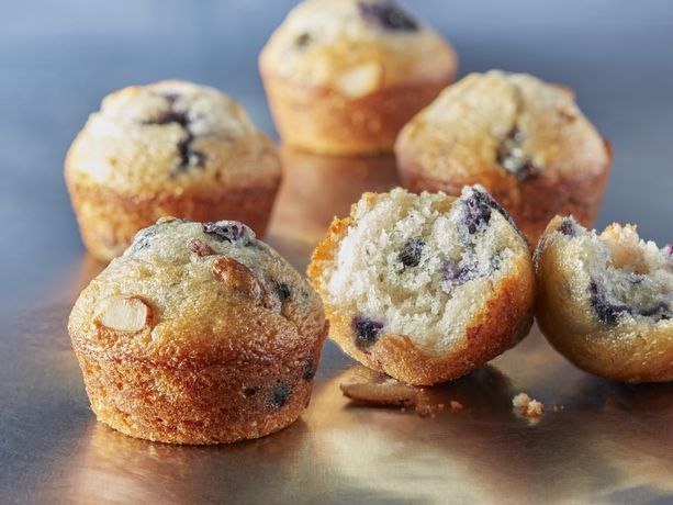 Blueberry Almond Muffins