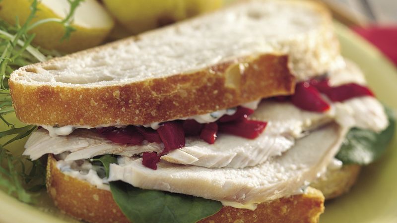 Roasted Turkey Sandwiches
