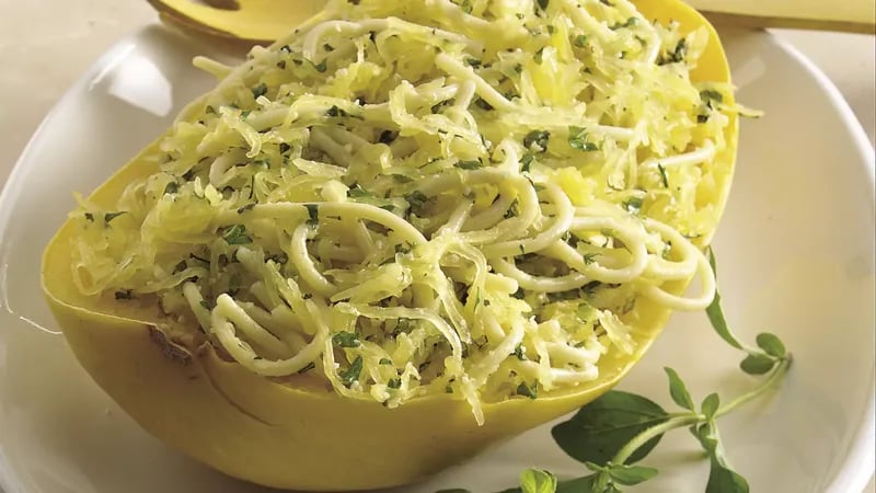 Spaghetti with Squash