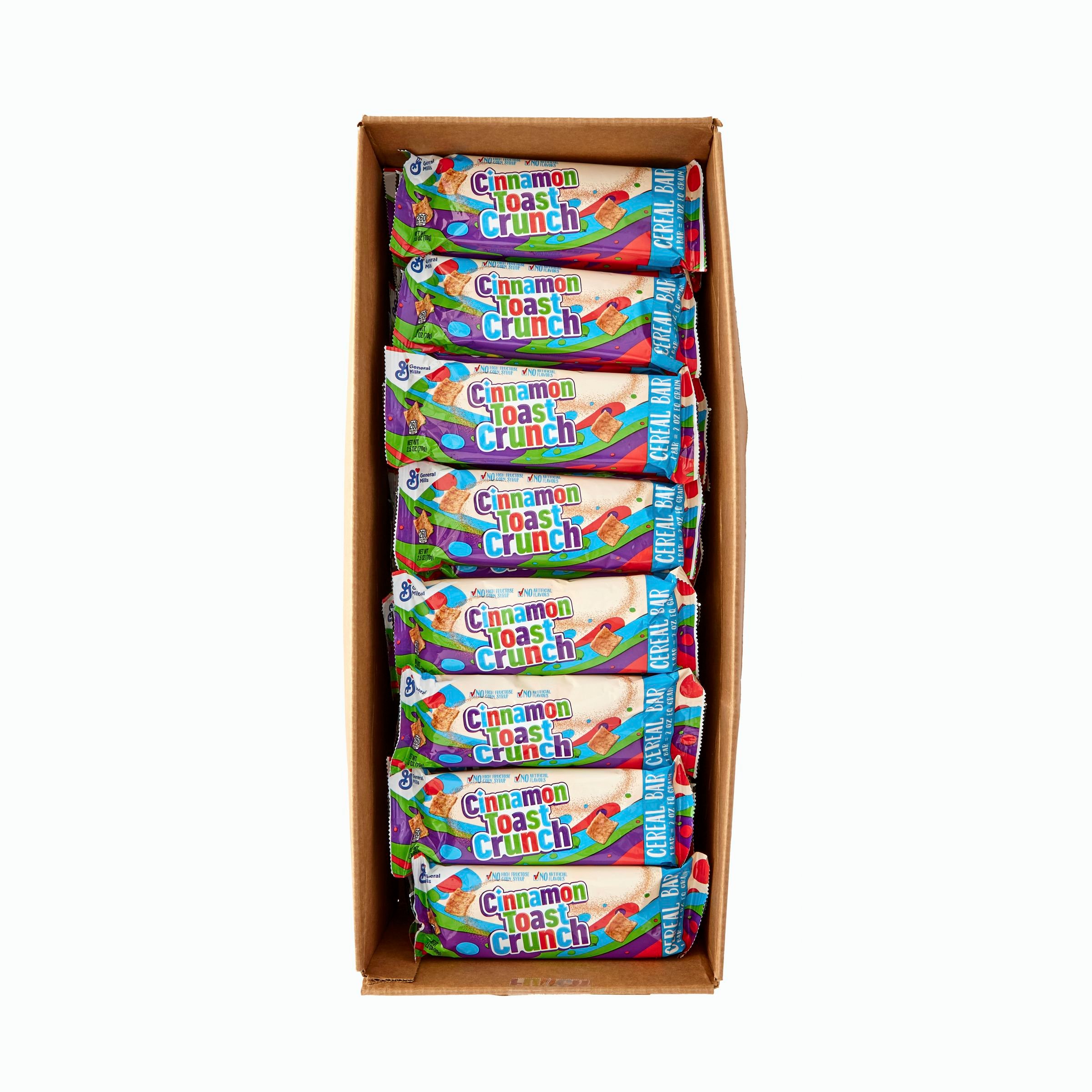  Open Case Cinnamon Toast Crunch(TM) 2 oz Equivalent Grain Cereal Bars (48 ct) 2.5 oz