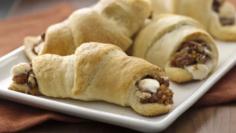 Sweet Potato Casserole Crescents 